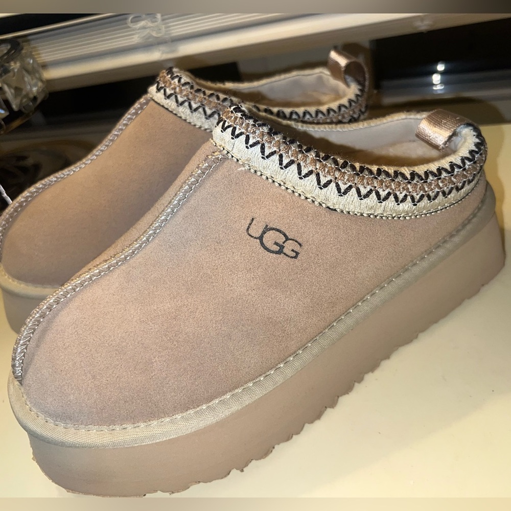 UGG Brand Women’s Tazz Platform Slide Shoes